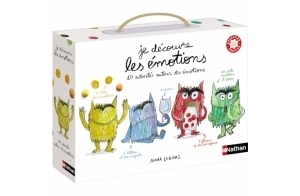 Nathan - Je découvre les émotions - Education positive - coffret d'activités originales pour découvrir ses émotions - Pour enfants à partir de 3 ans