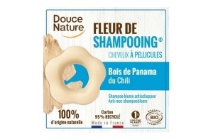 Douce Nature Fleur de Shampooing Anti-pelliculaire Bio 1 fleur 85 g, 400 ml