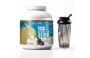 PACK ISO WHEY ZERO 1,5kg Choco Intense + STORMIX ONE Noir | Whey Protéine Isolate Ultra Pure + Shaker Anti-Grumeaux | Prise de Masse & Récupération Musculaire | Saveur Choco Intense | Eric Favre