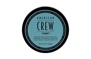 American Crew - Fiber - Cire Cheveux Homme - Produit Coiffant Fixation Forte et Brillance Faible - Cire Coiffante Effet Mat - Tous Types De Cheveux - Produit Cheveux Formule Professionnelle