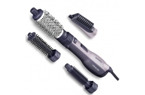 BaByliss Brosse à air chaud multistyle AS121E, 1200 watts Ionic, 4 accessoires, 1 pièce (lot de 1), céramique