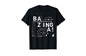 The Big Bang Theory Bazinga Chart T-Shirt