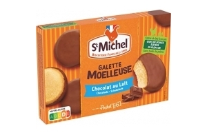 St Michel Galette Moelleuse au Chocolat au Lait - Format Pocket - Le paquet de 180g