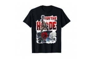 Warcraft Gaming Horde Epic Battle Cry Gamer Warrior Spirit T-Shirt