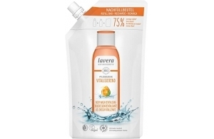 lavera Sachet Recharge Douche Soin Revitalisante - Cosmétiques naturels - végan - certifié - gel douche - Avec orange bio e menthe bio - Formules biodégradables sans huiles minérales - 500 ml