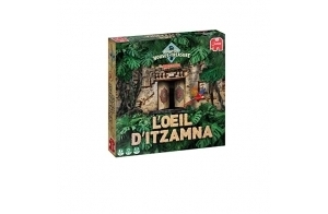 Jumbo Jumbo - Escape Game L'Œil d'Itzamna - Jeu De Plateau A Enigmes - Hériteras-tu d'une fortune - Puzzle Ados, Adultes - A Partir De 16 Ans - De 1 à 4 Joueurs