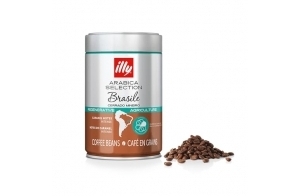 Grains de café illy Arabica Selection Brasile Cerrado Mineiro : 100% issu de l’agriculture régénératrice - une boîte de 250 g