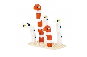 nanoblock - Nbc-088 - Jeu De Construction - Spotted Garden-eel & Splendid G