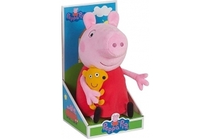 JEMINI 022817 PEPPA PIG Peluche +/- 30 cm, Rose