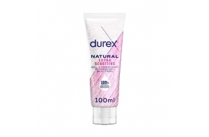 Durex - Gel Lubrifiant 100% d'origine Naturelle – Extra Sensitive à l'Aloe Vera - 100ml