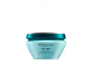 KÉRASTASE Résistance - Masque Force Architecte - Masque Capillaire Fortifiant & Réparateur - Technologie VITA-CIMENT® & Sève de Résurrection - Cheveux Abimés - Cassants & Fourchus - 200 ml