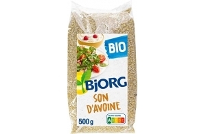 BJORG - Son d'Avoine Bio - Riche en Fibres - Source de Protéines - 500 g