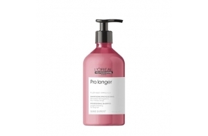 L'Oréal Professionnel, Shampoing Rénovateur de Longueurs, Cheveux Longs & Cassants, Pointes Abîmées & Fourchues, Hydrate, Renforce & Protège la Fibre contre la Casse, Pro Longer, Serie Expert, 500 ml