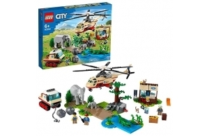 LEGO 60302 City Wildlife L'opération de Sauvetage des Animaux Sauvages