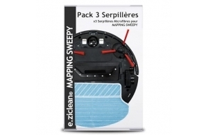 Pack de 3 serpillères EZIclean® Mapping sweepy