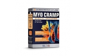 MYO CRAMPES - SPECIAL CRAMPES Effort Physique, Diurne, Nocturne, Aide à l'Équilibre électrolytique grâce au Magnésium, Laboratoire Français Eric Favre