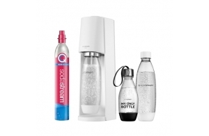 SodaStream Terra Blanc Pack Promo avec 3 Bouteilles