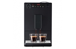 Melitta Caffeo Solo, 1.2L, Noir Pure Black, E950-222, Machine à Café et Expresso Automatique avec Broyeur à Grains