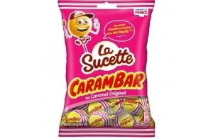 Carambar Bonbon Sucettes Caramel, 156g