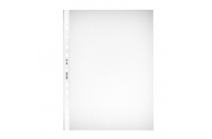 Herlitz 5814108 Pack de 100 pochettes en plastique grainées A4 avec bande perforée renforcée (Import Allemagne)