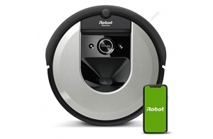 iRobot Roomba i7 (i7156) - Aspirateur Robot connecté - 2 extracteurs en Caoutchouc multisurfaces - Idéal pour Les Animaux - Cartographie, mémorise et s'adapte à Votre Domicile