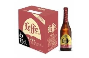 Leffe Ruby Bière Pack 6 Bouteilles 75cl
