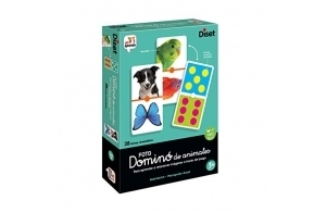 Diset - 68968 - Domino photo animals