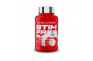 Scitec Nutrition Stim Free Burner - Formule de contrôle du poids sans caféine - Métabolisme - Énergie - Concentration mentale - Formule à 5 matrices, 90 gélules