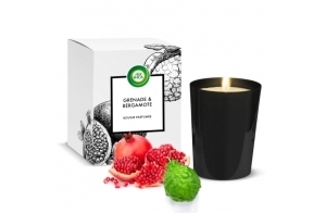 Air wick Bougie Parfumée Grenade et Bergamote - Jusqu’à 40h de Combustion - 1 Unité Bougie Decorative