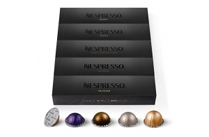 Nespresso Vertuo - Bundle Top Sélection 50 Capsules de café - 10x Voltesso, 10x Altissio, 10x Chiaro, 10x Arondio, 10x Melozio