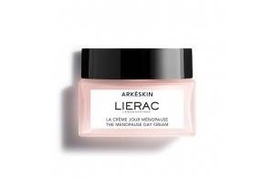 Lierac - Arkéskin- La Crème Jour Ménopause 50ml - Soin Visage Ménopause - Réequilibre - Nourrit - Raffermit - 97% d’ingrédients d’origine naturelle - Tous types de peaux même sensibles - Rechargeable