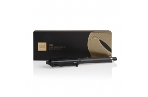 GHD - Brosse Chauffante Volume (Noir) - 2x plus de volume de la racine à la pointe, Racines Décollées, Boucles - Diamètre 32 mm - Sans Chaleur Extrême