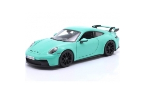 Bburago | 1/24 Porsche 911 GT3 2021 - Vert Menthe | Voiture Reproduction Miniature à échelle pour Enfant | À Partir de 3 Ans et + | 21104G (modèle aléatoire)