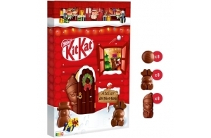 KitKat - Calendrier de l'Avent Chocolat de Noël - 209,6g