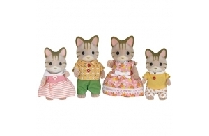 Sylvanian Families chat tigré Mini-poupées et familles, Unique, 5180, Multicolore