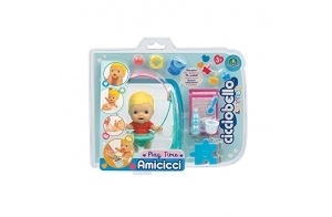 Cicciobello Amicicci, Bébé avec Set Balançoire et Accessoires, Jouet pour Enfants dès 3 Ans, CC000 Multicolore