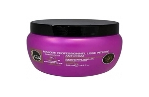 KERAGOLD PRO Masque pour Cheveux Secs/Rebelles/Difficiles à Lisser, 500 ml