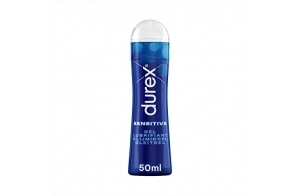 Durex Gel Lubrifiant Sensitive - Lubrifiant comestible à base d'eau - 50ml