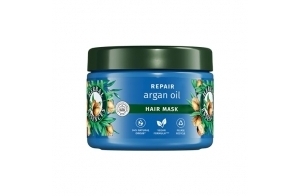 Herbal Essences Réparation Masque Huile d'Argan 500ml Cheveux Abîmés, Ingrédients d'Origine Naturelle, Sans Silicone