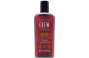 American Crew - Shampoing Hydratant pour Homme - Soin pour les Cheveux Quotidien - Shampooing Rafraichissant - Soin Cheveux Homme à la Menthe d'agrumes - Formule Vegan - 250 ml