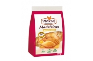 St Michel Madeleines Moelleuses Natures x10 en sachet individuel 250g