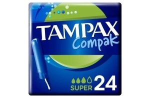 Tampax Compak Super Tampons Avec Applicateur X24, Protection Et Confort Pendant Vos Règles