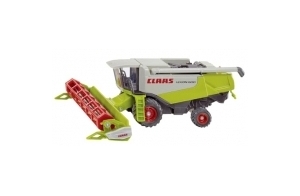 siku 1991, Moissonneuse-batteuse Claas, 1:50, Métal/Plastique, Vert/Rouge, Pièces mobiles