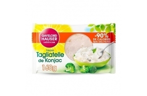 GAYELORD HAUSER - Tagliatelle de Konjac - Nature - Sans Rinçage - Prêt à l'Emploi - 1 Paquet de 160 g