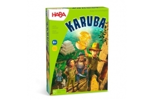 HABA 300932 - Karuba, Strategie- Und Brettspiel für Die Ganze Familie, EIN Fesselndes Legeabenteuer für 2-4 Schatzjäger AB 8 Jahren