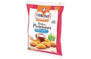 St Michel - Petites Madeleines - 5 Madeleines - 85 G - 24 Paquets