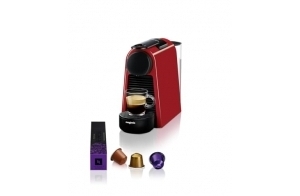 Magimix Machine à Café Nespresso Essenza Mini Rouge Cafetière à Capsules 11366