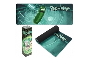 RICK AND MORTY Tapis de Souris XL Dessous de Bureau Mouse Pad Format 80x36 cm Accessoire de Bureau Original