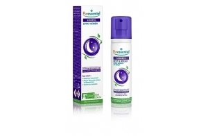 Puressentiel - Spray Aérien Sommeil et Détente - aux 12 Huiles Essentielles relaxantes 100% Pures et Naturelles - Aide à calmer les tensions et favorise le sommeil réparateur - 75 ml