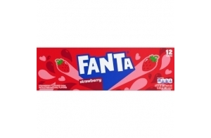 Fanta Strawberry 12 x 35 cl - Lot de 2